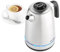 Salter Lumie LED Kettle - 1.7L Capacity, LED Blue Illumination When Boiling, Stainless Steel, Easy Fill, Removable Anti-Limescale Filter, 360° Swivel Base, Boil Dry Sensor, Auto-Shut Off, 3000W EK5557