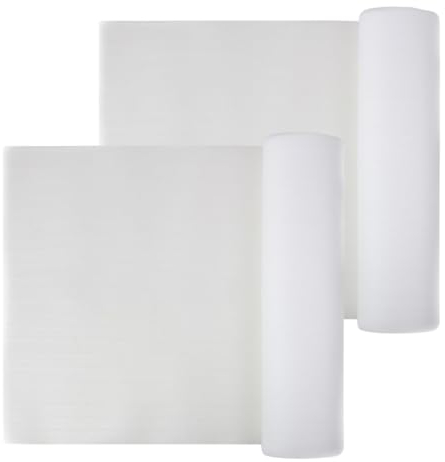 2x Alfa Trittschalldämmung PE Dämmunterlage 25 m² Schallschutz für Laminat und Holzfertigböden