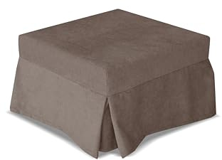Nuvole di Sonno- Pouf Letto Reverso con Materasso in Waterfoam Alto 11 cm, Tessuto Sfoderabile e Lavabile, Rete Ortopedica Pieghevole, Salvaspazio per Camera e Soggiorno, Design Moderno Made in Italy