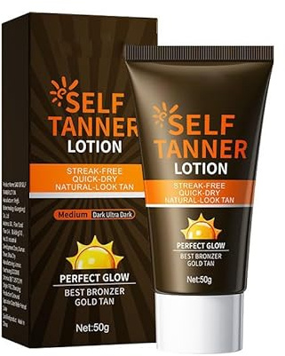 ZQUKAMZ Self Tanner Drops for Face Tanner, Sunless Tan, Body & Face Self Tanner Drops, Face Tanning Drops to Make Self Tanner Face Self Tanning Lotion, Tan Drops for Face Tan