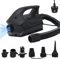 LUKVCIY SUP Pump,Portable Electric Pump,220-240V/600W 2PSI Air Pump,Quick-Fill Inflator Deflator With 6 Sizes Nozzle for Paddle Board/Air Mattress/Air Bed/Paddling Pool/Swimming Ring etc, Black