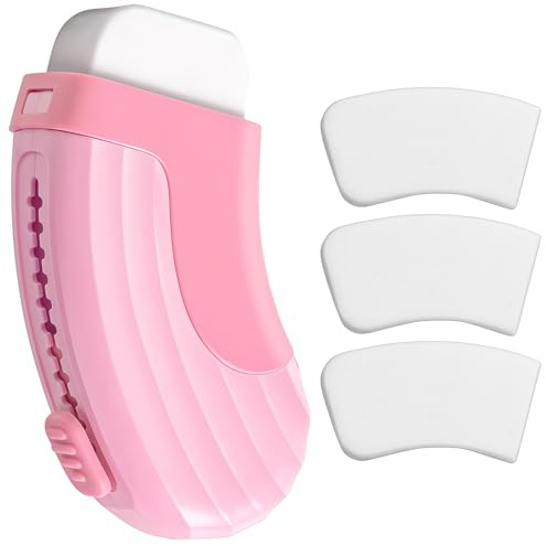 Vesavifaka Set med 3 + 1 st suddgummin, skjutbart mekaniskt suddgummi, stora vita suddgummin för skola, kontor och hem, ritpenna, suddgummin för barn – rosa