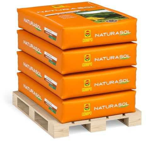 Natura sol Terriccio Universale 70 L – Substrato premium per piante verdi e da fiore, arricchito con pomice e attivatore radicale 4 Sacchi X 70 LT (280 LT)