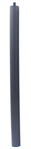 Postes de extensión de trípode de metal portátiles con rosca de 2 1/4 pulgadas para mejorar la fotografía en ángulo para cámaras réflex digitales, barra de extensión de trípode