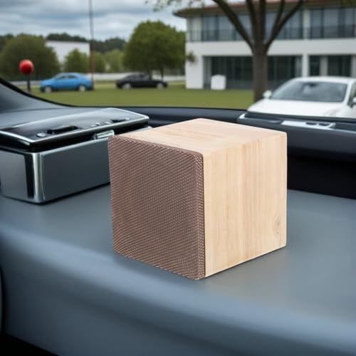 POPETPOP Caisson de Haut-Parleur en Bois Massif 4 Pouces pour Voiture – Boîtier Audio Renforcé pour Enceinte Acoustique Automobile – Coffret Caisson de Basses pour Système Audio Auto