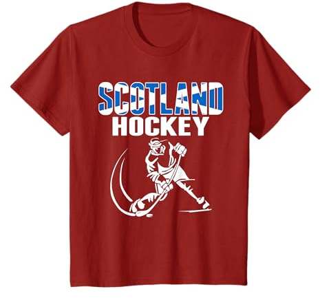Scotland Ice Hockey Fans Jersey Support Scottish Hockey Team T-Shirt
