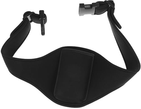 Holibanna banane avec microphone voix bras de microphone soutenir micro USB suspensoir mic stand Ceinture pour chanteurs porte-micro réglable porte-microphone Néoprène