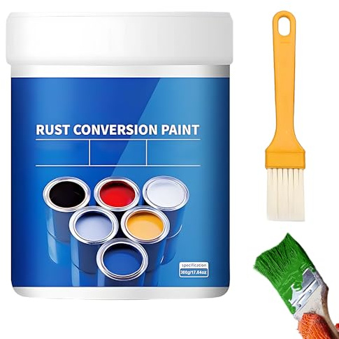 Metallschutzlack, 300g Metallschutzlack Anthrazit Matt, Grundierung Metall für Metall,Wetterfest und stoßfest für außen und innen (Grün)