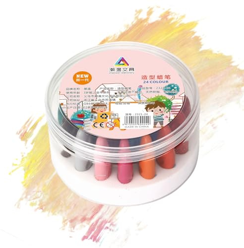 Pasteles Al Óleo, Crayones Palma Lavables Agarre Cómodo Peques | Herramientas Mezclables Dibujo Artistas Y Novatos | Ceras Seguras Brillantes, Regalo Creativo Niñez