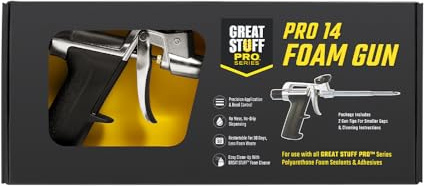 Great Stuff 99046685 Pro 14 Foam Dispensing Gun Pro 14 Dispensing Foam Gun, Silver
