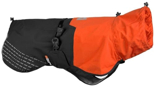 Non-Stop Dogwear Fjord Raincoat, Black/Orange - 65