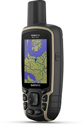 Garmin GPSMAP 65, Button-Operated Handheld with Expanded Satellite Support and Multi-Band Technology, 2.6 Color Display, 010-02451-00 (Renewed)