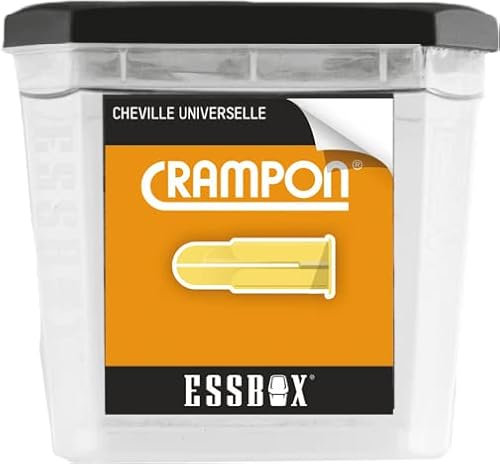Cheville ESSBOX SCELL-IT Universelle - Crampon - Ø6 mm - Boite de 150 - EX-91011506