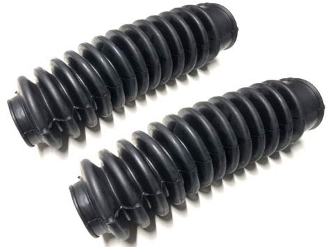 Gabel Faltenbalg Gummi Satz passend für Sachs Hercules Mofa Moped Kreidler Florett RM RMC RS K54