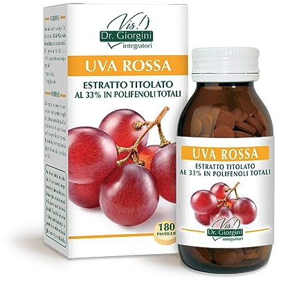 Dr Giorgini UVA ROSSA ESTRATTO TITOLATO pastiglie - 90 g