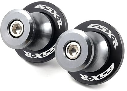 ZESIDIMO Para Suzuki GSXR 600 750 1000 GSX R 600 750 1000 1998-2023 2022 accesorios moto CNC 8 mm bobinas basculante tornillos de soportes (gris)