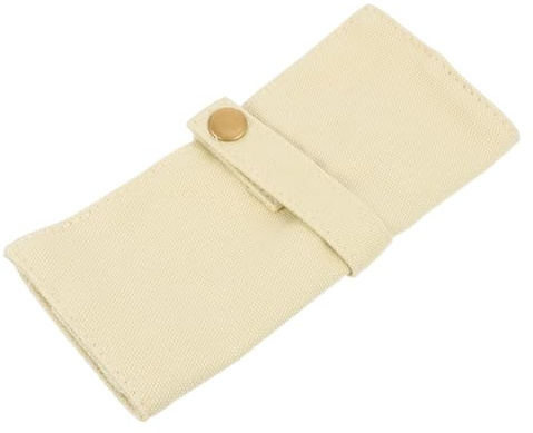 iplusmile Organizador de Relojes Rollo Bolsa de Almacenamiento Plegable de Nylon Estuche para Correas de Reloj 5 Compartimentos Diseño Compacto para Viaje Organizador de Joyas