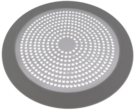 Chinflly Shower Drain Hair Catcher 5.7x5.7 Stainless Steel Shower Drain Cover Easy to Clean for Bathroom
