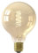 CALEX LED Lampe E27, G95, Spiralförmig Filament, Vintage Gold, 2100K Warmweiß Licht, dimmbar
