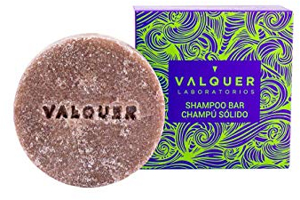 Valquer, Shampoo solido, Shampoo Antiossidante E Idratante, Senza Sapone E Plastica, Biologico E Naturale, 50 gr