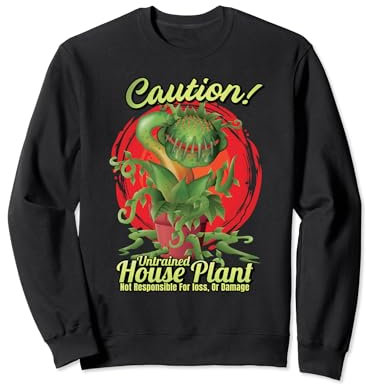 Venus Fly Trap Carnivorous Untrained House Plant Design Sweatshirt