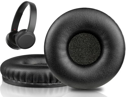 SOULWIT Ersatz Ohrpolster für Sony MDR-XB450/XB450AP/XB550 Kopfhörer, Ersatzpolster Polster mit mit hochdichtem Geräuschisolierungsschaumstoff