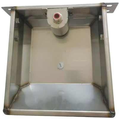 HGZLQKD Automatic Sheep Waterer Bowl Stainless Steel Animal Drinker Livestock Waterer for Horse, L 31cmx26cmx9.5cm