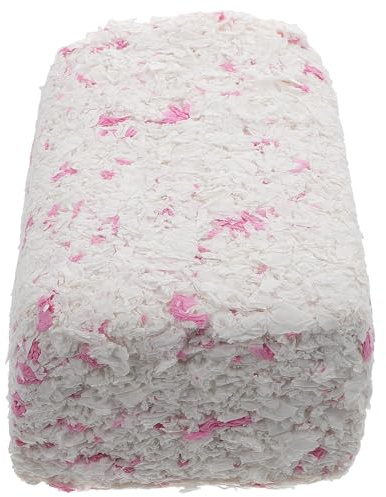 Amosfun Tapete de Papel Blanco para Eliminar Olores y Cama Absorbente para Jaulas de Mascotas Pequeñas como Hámsters y Cobayas