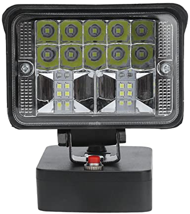 EVTSCAN 11W LED Tool Light Adjustable Flashing Outdoor Lighting Lamp for BAT Series 20V Lithium Battery