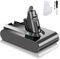 AIMAX 4000mAh Dyson V6 Akku Dyson Ersatzakku Kompatibel mit V6 Animal Absolute SV03 SV04 SV05 SV06 SV07 SV09 DC58 DC59 DC61 DC62 DC72 DC74 Dyson Staubsauger handstaubsauger, 21.6V Batterie