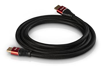 Teufel HDMI-2.0-Rundkabel Highspeed HDMI-Kabel unterstützt aktuelle Standards wie z.B. 4K 50/60p und 4K 3D (Schwarz, 1,5 m)