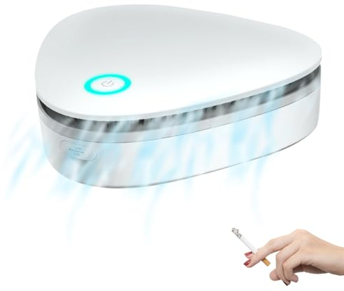 CLIUNT Odor Remover Machine for Smoke Smell, Smoke Odor Eliminator, Smoke Odor Remover, Ultimate Odor Remover, Smoke Air Purifiers, Air Freshener for Home Office Car Fridge Wardrobe