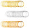 Schmuckdraht,Memory-Draht für die Schmuckherstellung,Memory-Perlendraht,farbig lackierter Kupferdraht,Memory-Draht aus Stahl,für Basteln Handwerk Pflanzen Blumen Deko(Silber,Gold,Roségold)