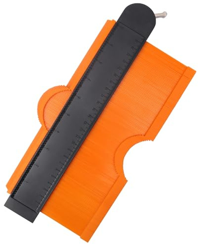 10 Inch Super Gauge Shape and Outline Tool, Contour Gauge Profile Tool with Lock, Measuring Tools Shape Duplicator Woodworking Tools
