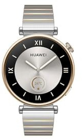 HUAWEI Watch GT 4 41mm Smartwatch, Filigranes Design, Bis zu 7 Tage Akkulaufzeit‌, Erweitertes 24/7 Gesundheitsmanagement, Kalorienmanagement, Kompatibel mit Android und iOS, Silber