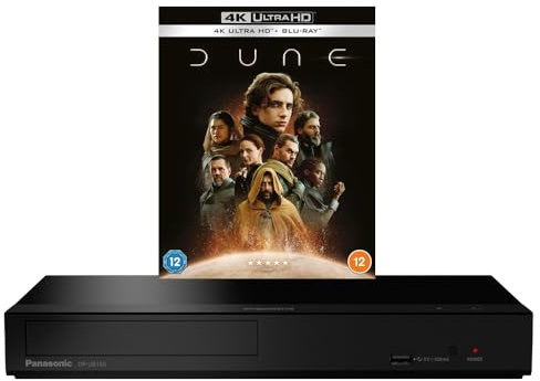 Panasonic DP-UB150 MULTIREGION DVD Regions 1-8 - Blu-ray Region B - Bundle Including Dune 4K UHD Disc