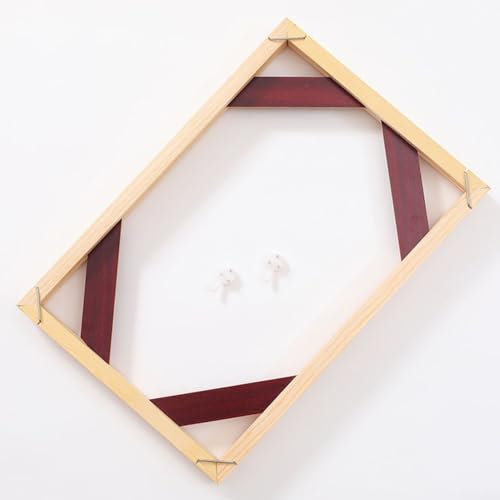 DIY Canvas Stretcher Frames, Solid Wooden Frame for Art Stretcher Bars, Paintings, Wall Art, Oil Paintings (30 * 40cm)