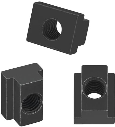 6 PCS T-Slot Nuts,T-Sliding Nut Blocks – Ideal for Machine Tool Workbenches (M6)