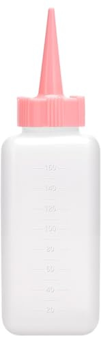 Bottiglie da spremere in plastica – Bottiglie da spremere per liquidi, bottiglie per spezie | Bottiglie di tintura per capelli traslucide, flaconi per applicatori di colore per barbecue