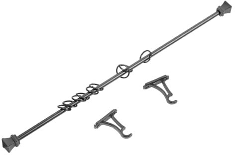 ERINGOGO 1juego Cortinas para Casa De Barra De Ventana Accesorios Decorativos para Muebles Compatible Habitaciones De y Sala