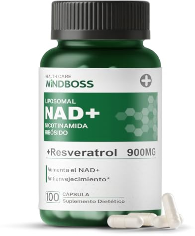 Windboss NAD+ Liposomal NR 900mg : Formule avec quercétine et resvératrol, développée comme partie de votre routine quotidienne. Avec des ingrédients soigneusement sélectionnés et un emballage pratiqu