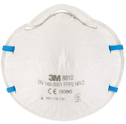 3M 8810C3 Masque pour ponceuse et outils électriques