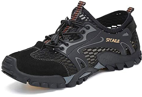 SITAILE Hiking Water Shoes for Men Women Quick Dry Barefoot Aqua Swim River Shoes for Pool Beach Fishing Water Hiking Sandals