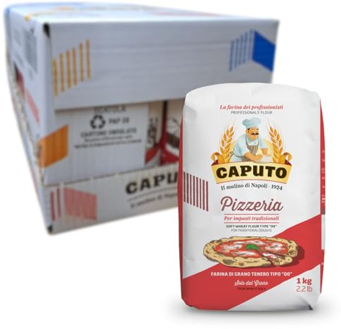 Caputo Farina Pizzeria 00 1 kg - Cartone 10 Pezzi