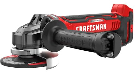 CRAFTSMAN V20 Cordless Angle Grinder, 4-1/2 inch, Bare Tool Only (CMCG451B)