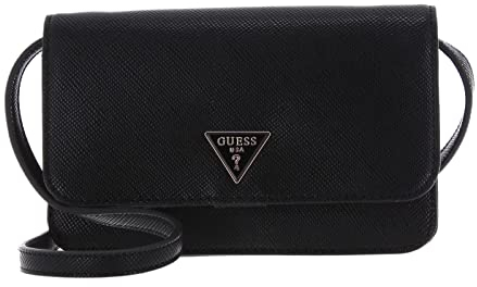 GUESS Damen Wallet Reisezubehör-Geldbörse, Schwarz