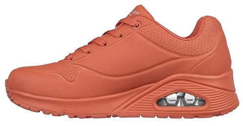 Skechers Uno Stand On Air, Scarpe da ginnastica Donna, Rust Durabuck Mesh, 35 EU