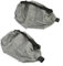 Lot de 2 sacs pour ponceuse à sec - Sacs de collecte de poussière - Ponceuse murale - Sans poussière - Papier abrasif auto-amorçant - Pour machine - Collecteur de poussière