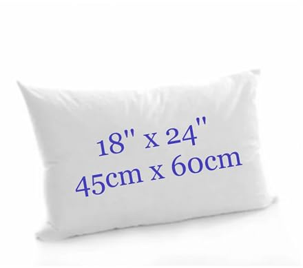 Rectangular Oblong Hollowfibre Cushion Pads Inner Inserts - Bounce Back Cushions (18x24)