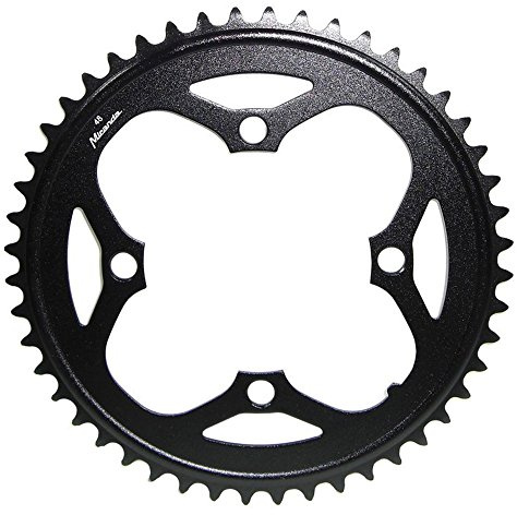 Bosch 6013480041857CJ Kettenblatt E-Bike für Bosch Motor Gen1 2014,schwarz,48 Zähne,Alu, S-Pedelec (1 Stück)